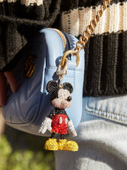 Disney Mickey Mouse Classic Pavé Bag Charm - Mickey Mouse