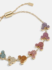Mickey Mouse Disney Pavé Pull-Tie Bracelet