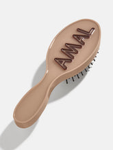 Mini Fine Line Custom Hair Brush - Light Brown/Dark Brown