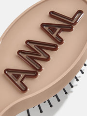 Mini Fine Line Custom Hair Brush - Light Brown/Dark Brown