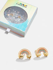 Over the Rainbow 18K Gold Kids' Earrings - Over The Rainbow