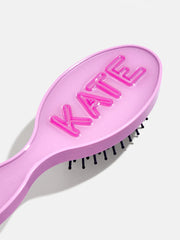 Mini Fine Line Custom Hair Brush - Lavender/Pink