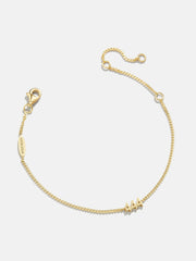 18K Gold Custom Angel Number Bracelet