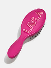 Mini Fine Line Custom Hair Brush - Magenta/Light Pink