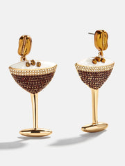 Espresso Yourself Earrings - Espresso Martini