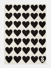Large Wrapped in Love Custom Blanket - White/Black