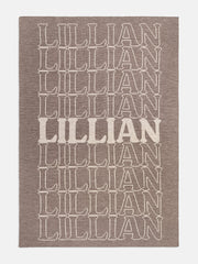 In the Bag Custom Blanket - Brown/Tan