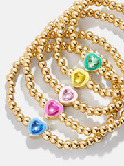 Whole Lotta Love Kids' Pisa Bracelet Set - Gemstone Hearts
