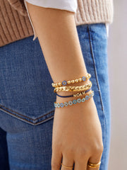 Isabella Bracelet - Gold/Blue