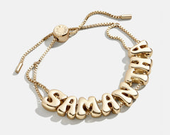 Bubble Slider Custom Bracelet - Bubble Double Strand