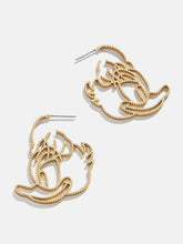 Daisy Duck Disney Outline Earrings - Daisy Duck