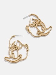 Daisy Duck Disney Outline Earrings - Daisy Duck