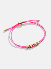 Disney Mickey Mouse Custom Cord Bracelet - Hot Pink
