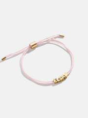 Disney Mickey Mouse Custom Cord Bracelet - Light Pink