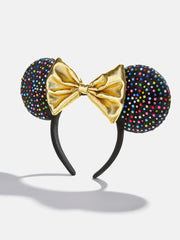 Minnie Mouse Disney Multicolored Gem Ears Headband - Minnie Mouse Multicolored Gem Ears