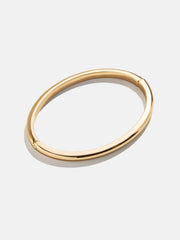 Nadia Classic Hinge Bangle - Classic Thin Gold