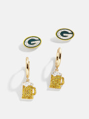 NFL Earring Set - Green Bay Packers