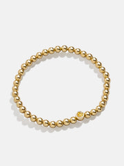 18K Gold Birthstone Pisa Bracelet - Topaz