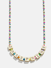 Beaded Kids' Custom Necklace - Multi