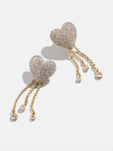 Peyton Earrings - Heart Statement Earrings