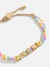 Bead Mine Kids’ Custom Name Bracelet - Light Multi