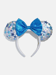 Disney Minnie Mouse Stars Ears Headband - Minnie Mouse Blue Star Ears
