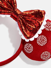Disney Minnie Mouse Pearl Polka Dot Ears Headband - Minnie Mouse Pearl Polka Dot Ears