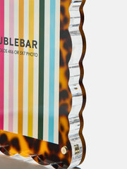 Picture Perfect Vertical Acrylic Frame - Scalloped Shape