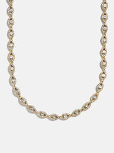 Evil Eye On Repeat Tennis Necklace - Gold/Pavé