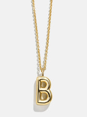 Classic 18K Gold Initial Necklace - 18K Gold