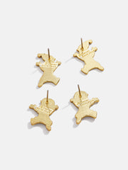 Disney Chip 'N Dale Elf Earring Set - Red/Green