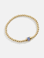 Tatum Birthstone Bracelet - Sapphire