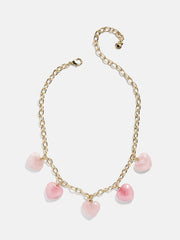 Esme Statement Necklace - Gold/Pink