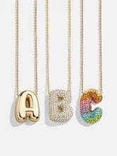 Kids' Bubble Initial Necklace - Gold