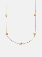 18K Gold Clover Necklace - Clover