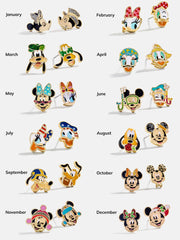 12 Months of Disney Earring Set - Light Multi