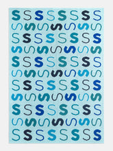 Upside Down & All Around Custom Blanket - Light Blue/Blue