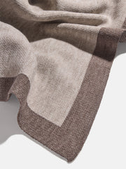 Spell It Out Custom Blanket - Light Brown/Dark Brown