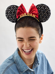 Disney Minnie Mouse Glam Custom Ears Headband - Custom Glam Minnie Mouse Ears