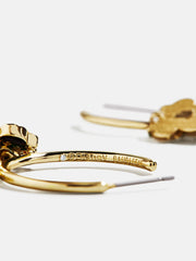 Disney Minnie Mouse Somewhere Over The Rainbow Hoop Earrings - Minnie Mouse