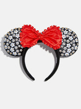 Disney Minnie Mouse White Floral Ears Headband - Minnie Mouse White Floral Ears