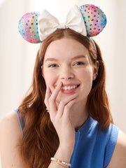 Disney Minnie Pastel Rainbow Ears - Minnie Mouse Pastel Rainbow Ears