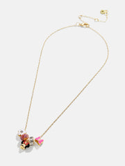 Disney Minnie Mouse Beaded Charm Necklace - Minnie Mouse