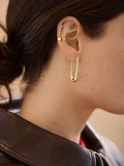Liza Hoop Earrings - Medium