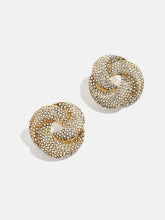 Brianna Earrings - Gold/Pavé