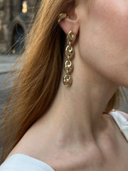 Thalia Drop Earrings - Gold
