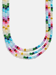 Lena Semi-Precious Layered Necklace - Multi