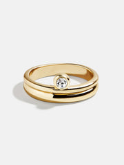 Isabella Ring - Gold/Pavé