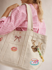 Disney Mickey Mouse Chocolate Donut Bag Charm - Disney Chocolate Donut Bag Charm