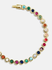 Nina Semi-Precious Bracelet - Gold/Multi